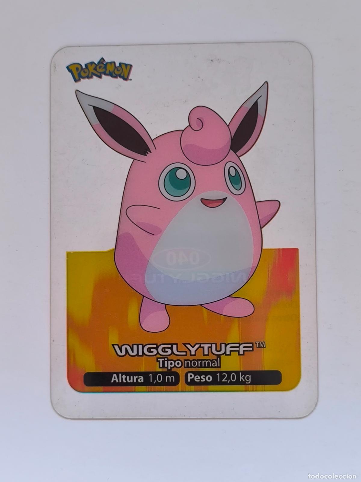 Trading cards: POKEMON LAMINCARDS - N&ordm; 040 / 40 WIGGLYTUFF - CARD / CARTA - EDIBAS 2005 - ESPA&Ntilde;OL (Z7A3)