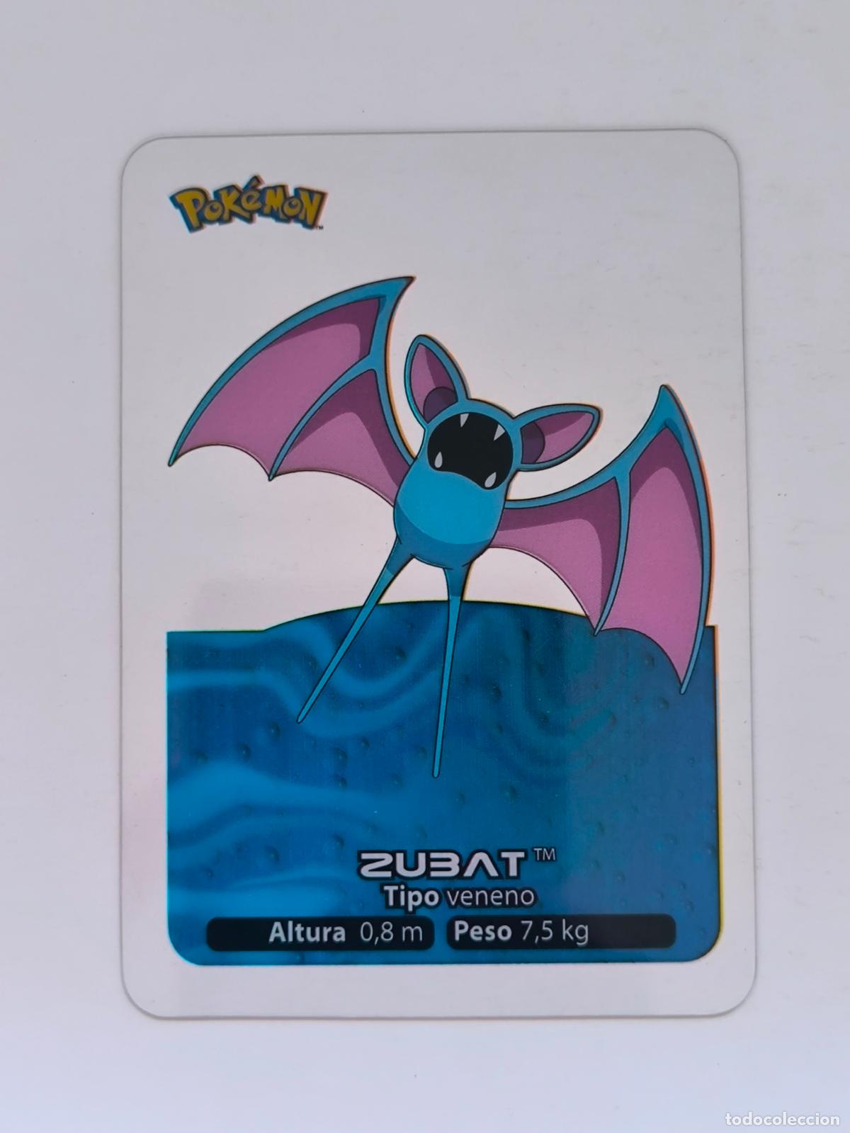 Cartas Colecion&aacute;veis: POKEMON LAMINCARDS - N&ordm; 041 / 41 ZUBAT - CARD / CARTA - EDIBAS 2005 - ESPA&Ntilde;OL (Z7A3)