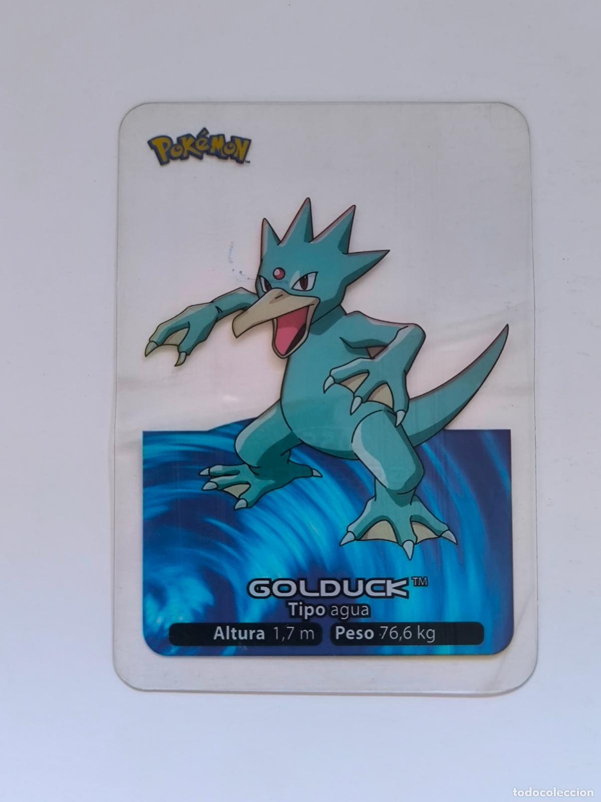 Trading cards: POKEMON LAMINCARDS - N&ordm; 055 / 55 GOLDUCK - CARD / CARTA - EDIBAS 2005 - ESPA&Ntilde;OL (Z7A3)