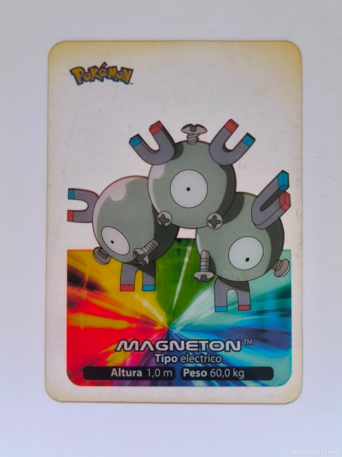 Trading cards: POKEMON LAMINCARDS - N&ordm; 082 / 82 MAGNETON - CARD / CARTA - EDIBAS 2005 - ESPA&Ntilde;OL (Z7A3)