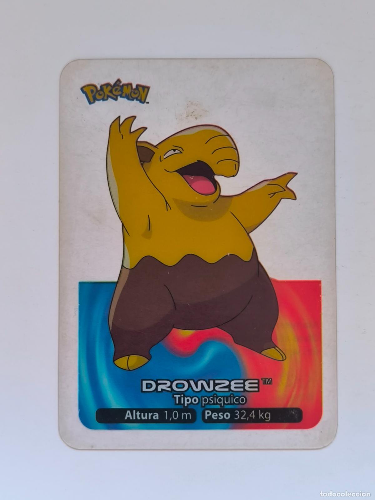 Trading cards: POKEMON LAMINCARDS - N&ordm; 096 / 96 DROWZEE - CARD / CARTA - EDIBAS 2005 - ESPA&Ntilde;OL (Z7A3)