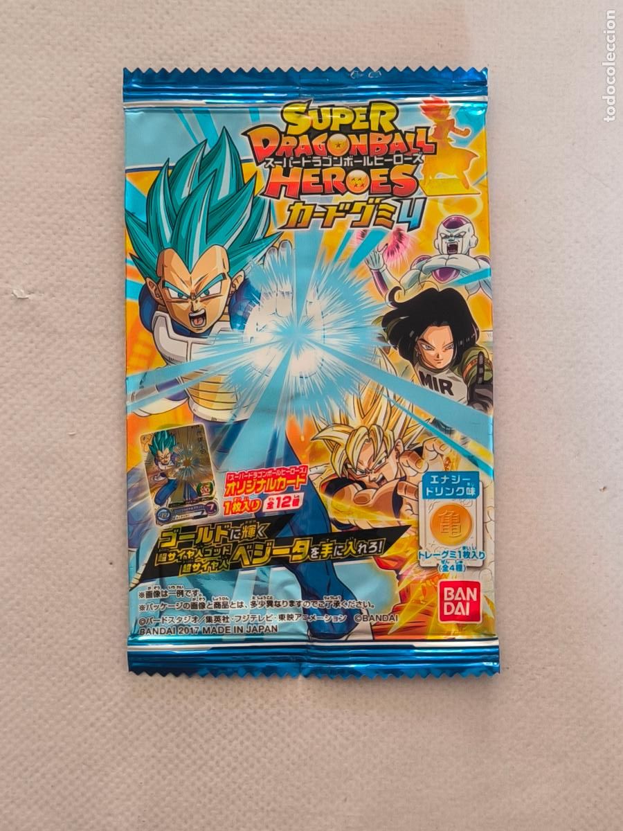 Trading cards: SOBRE VACIO DRAGON BALL HEROES - BANDAI - JAPON 2017 - ESTA VACIO (209A)
