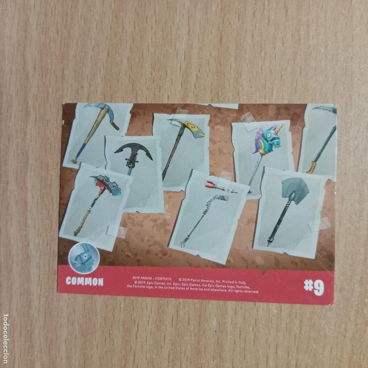 Trading cards: COMMON # 9 - TRADING CARD - FORTNITE SERIES 1 - PANINI - A&Ntilde;O 2019.