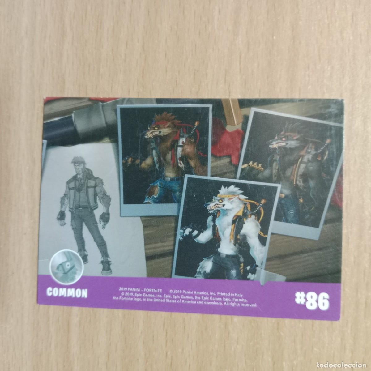 Trading cards: COMMON # 86 - TRADING CARD - FORTNITE SERIES 1 - PANINI - A&Ntilde;O 2019.