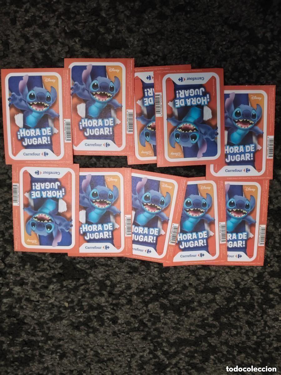 Trading Cards: LOTE DE 10 SOBRES HORA DE JUGAR CARREFOUR CROMOS SIN ABRIR
