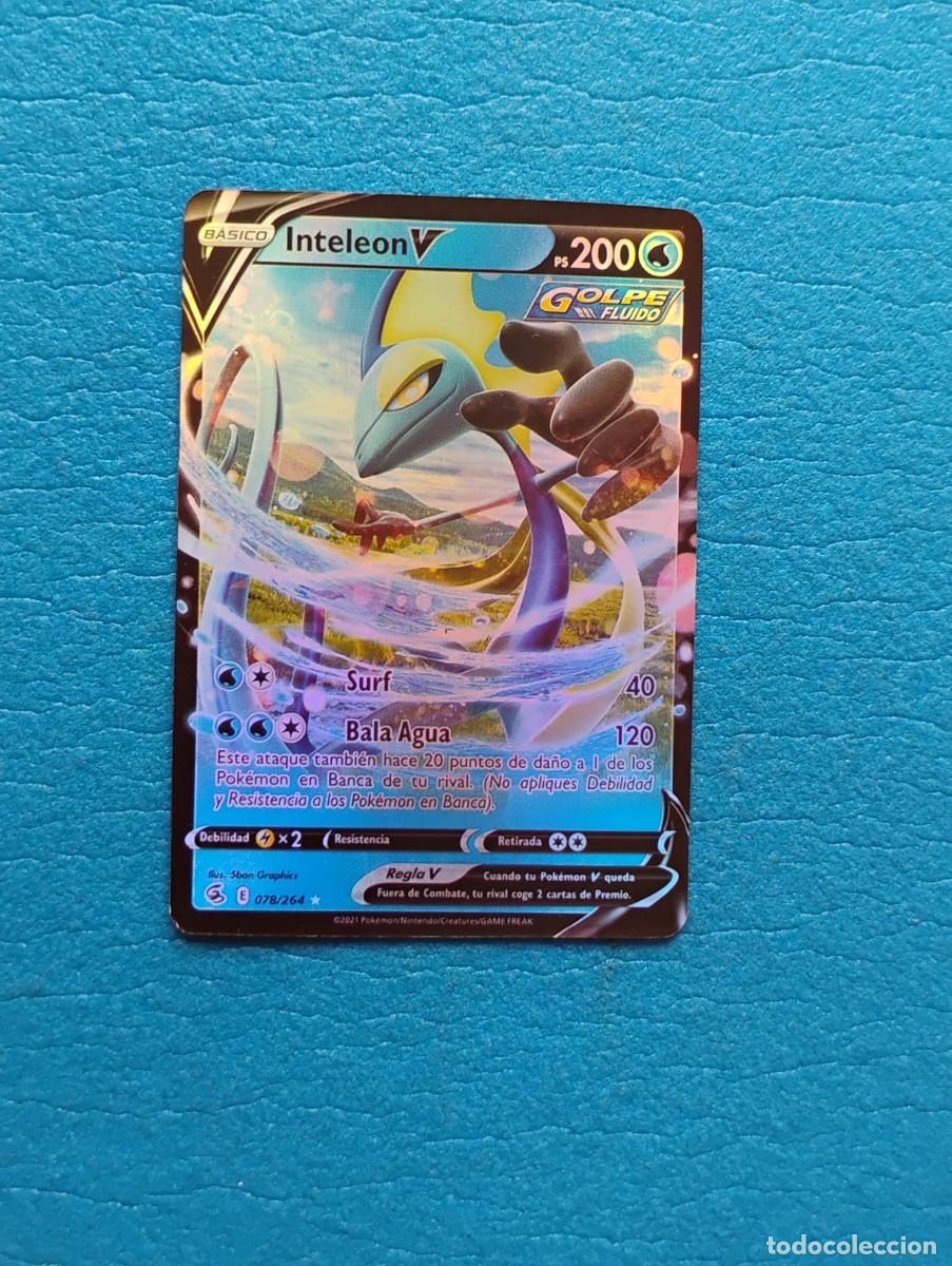 Trading cards: CROMO POKEMON - INTELEON V - 2021