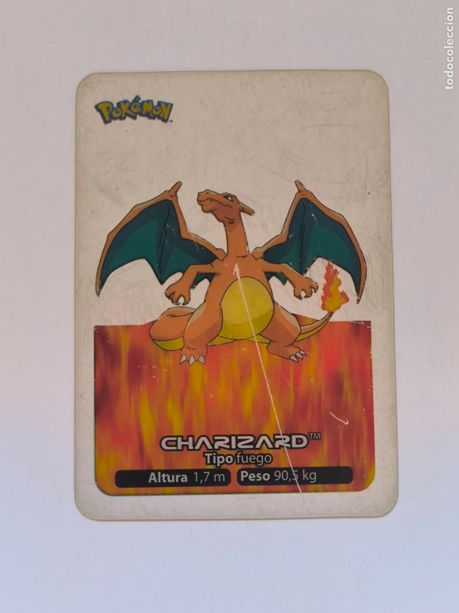 Trading cards: POKEMON LAMINCARDS - N&ordm; 006 / 6 CHARIZARD - CARD / CARTA - EDIBAS 2005 - ESPA&Ntilde;OL (Z7A4)