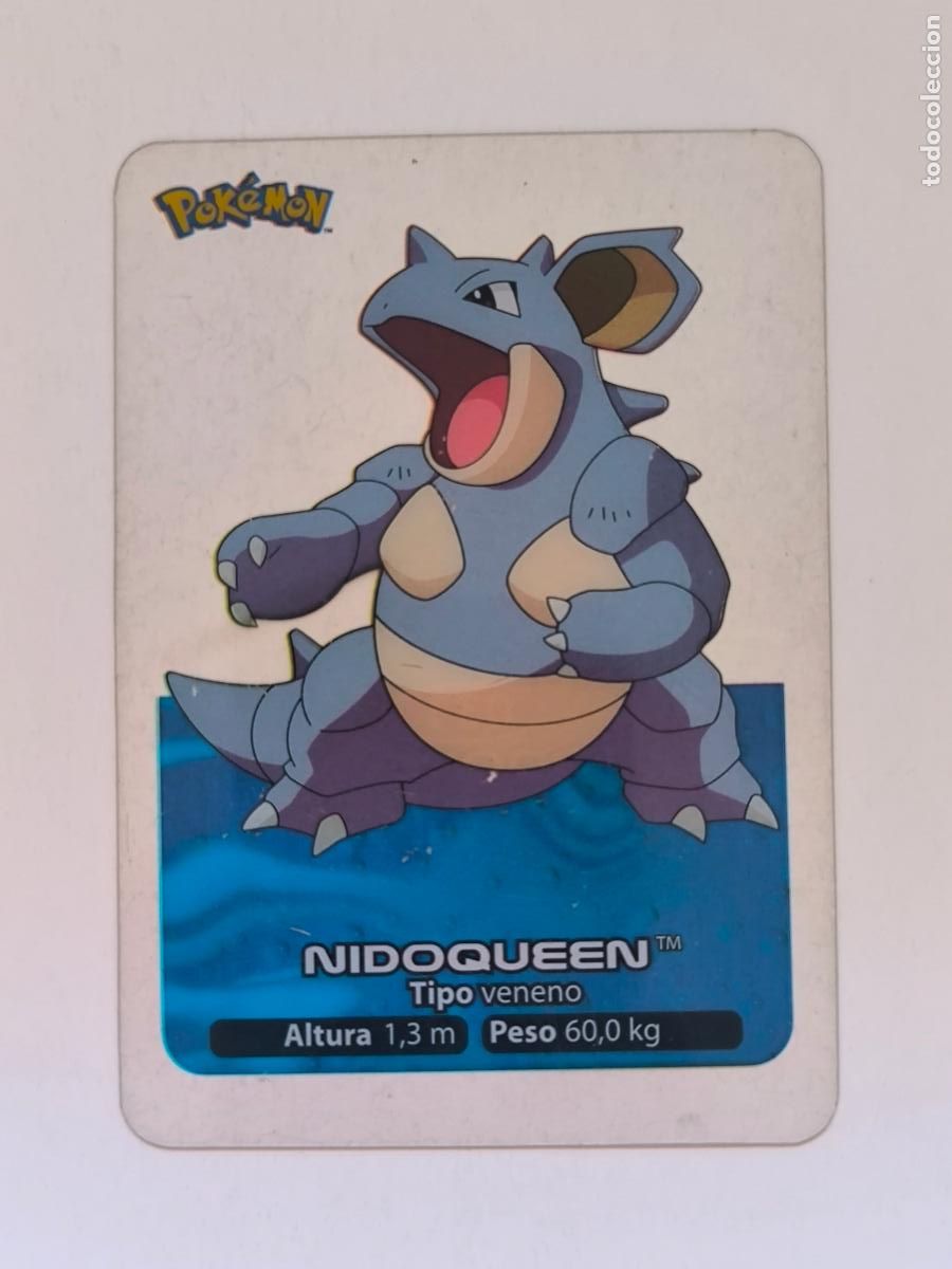 Trading cards: POKEMON LAMINCARDS - N&ordm; 031 / 31 NIDOQUEEN - CARD / CARTA - EDIBAS 2005 - ESPA&Ntilde;OL (Z7A4)