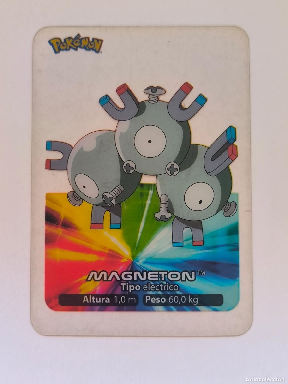 Trading cards: POKEMON LAMINCARDS - N&ordm; 082 / 82 MAGNETON - CARD / CARTA - EDIBAS 2005 - ESPA&Ntilde;OL (Z7A4)