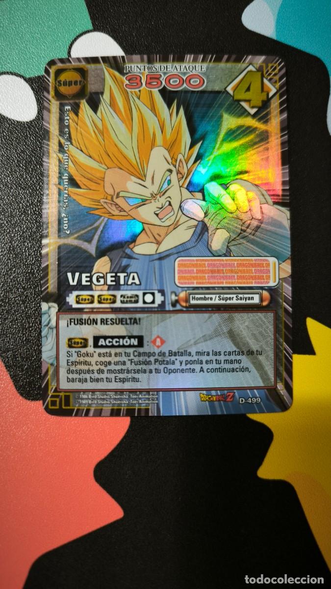 Trading cards: Carta Dragon Ball JCC D-499 Vegeta