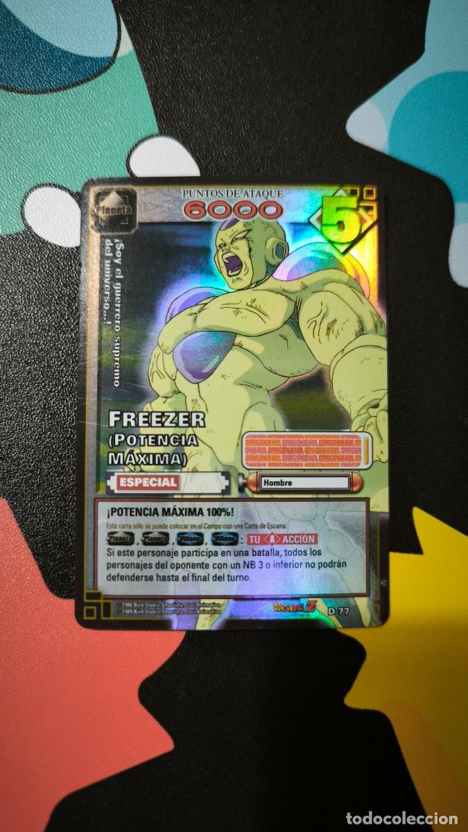 Trading cards: Carta Dragon Ball JCC D-77 Freezer