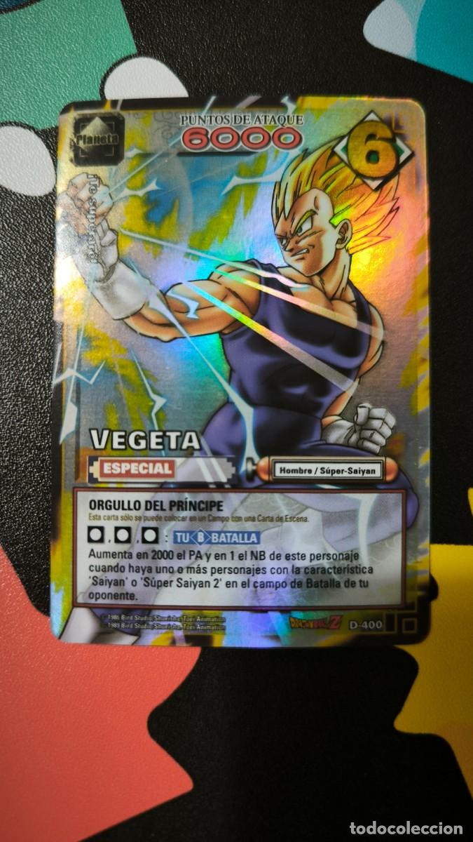 Trading cards: Carta Dragon Ball JCC D-400 Vegeta