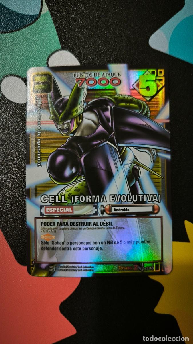 Trading cards: Carta Dragon Ball JCC D-398 Cell