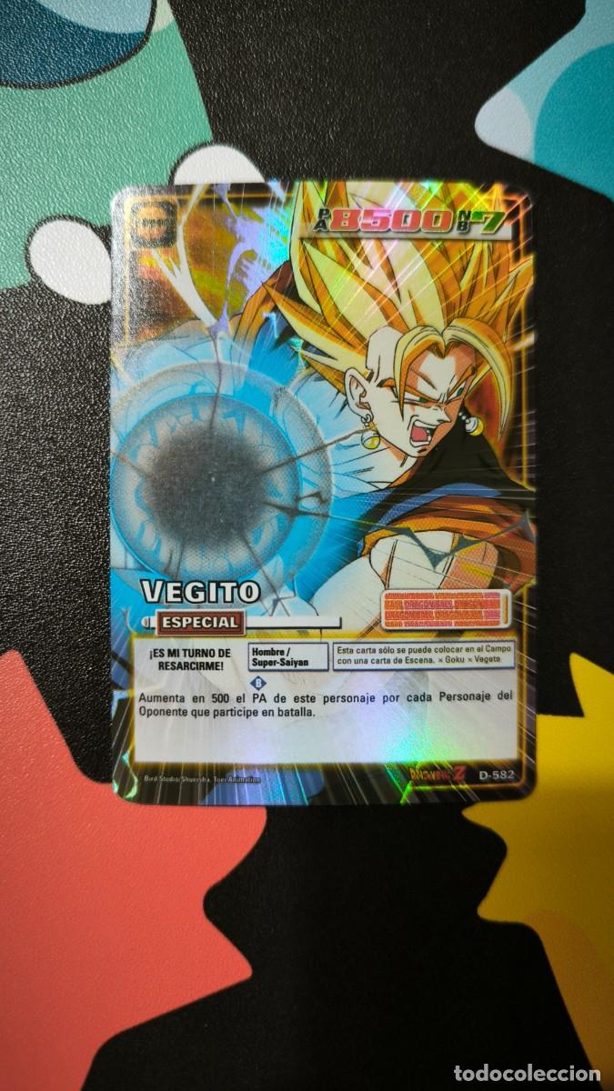 Trading cards: Carta Dragon Ball JCC D-582 Vegito