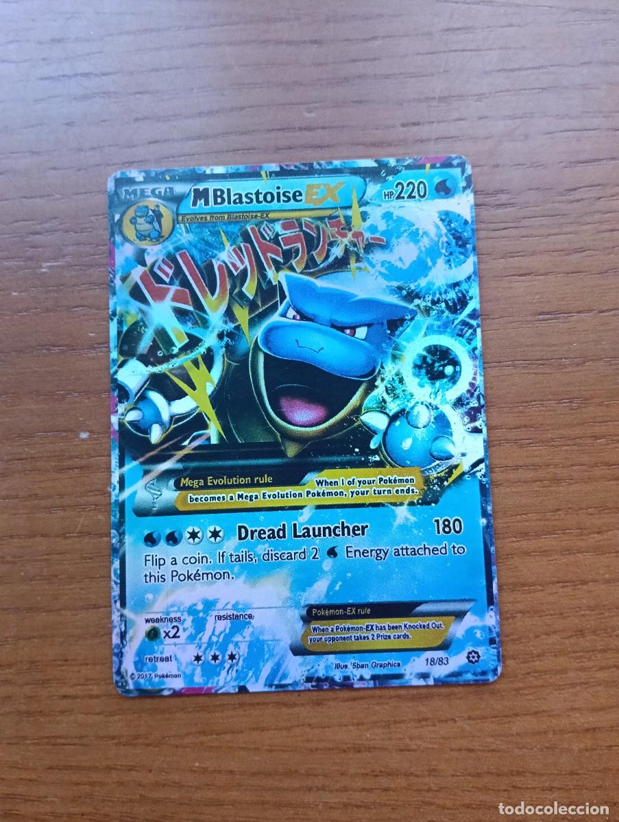 Trading cards: Mega Blastoise EX 2017