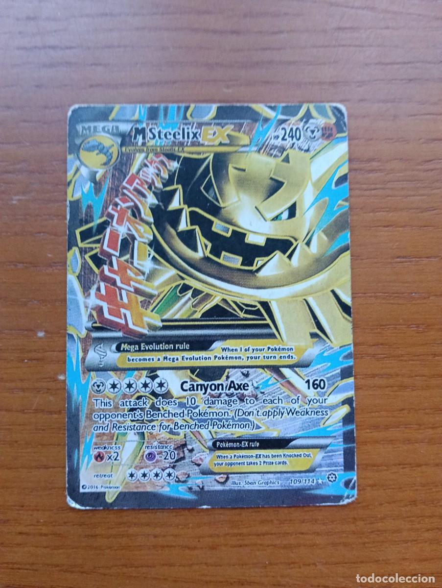 Trading cards: Mega Steelix EX 2016