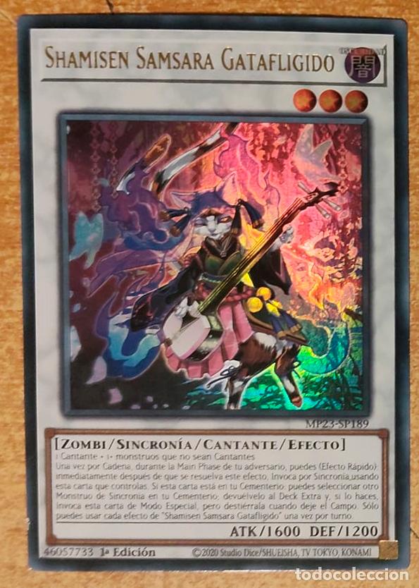Trading cards: Shamisen Samsara Gatafligido - ) en su versi&oacute;n Ultra Rara de la edici&oacute;n MP23.
