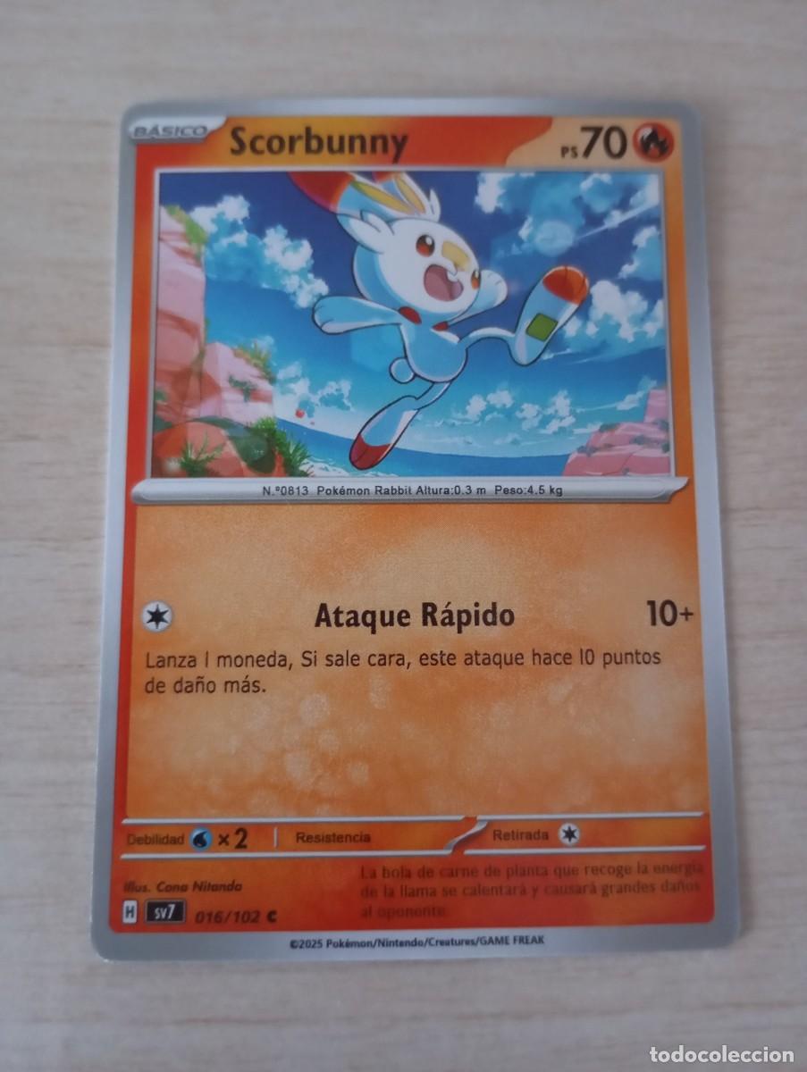 Trading cards: Carta Pok&eacute;mon Scorbunny Proxy