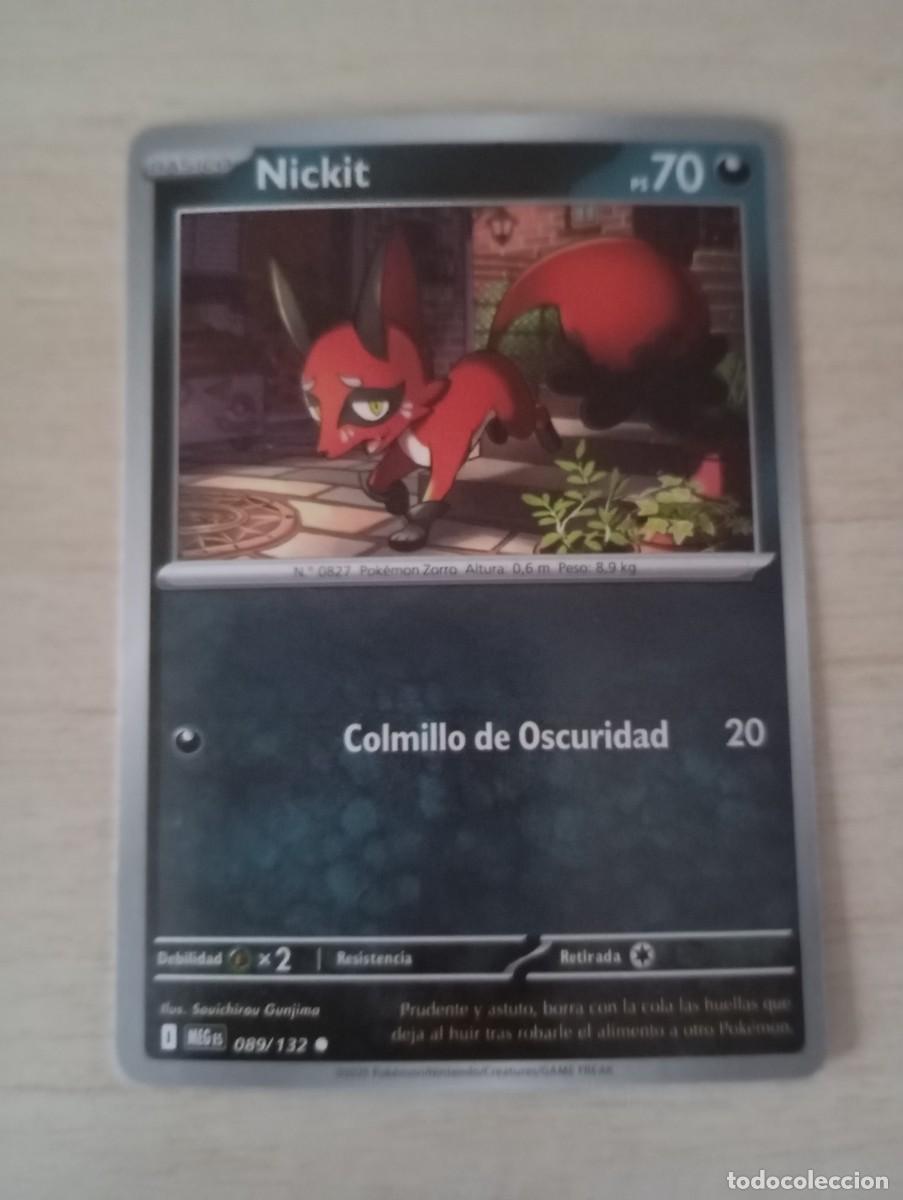Trading cards: Carta Pok&eacute;mon Nickit Proxy
