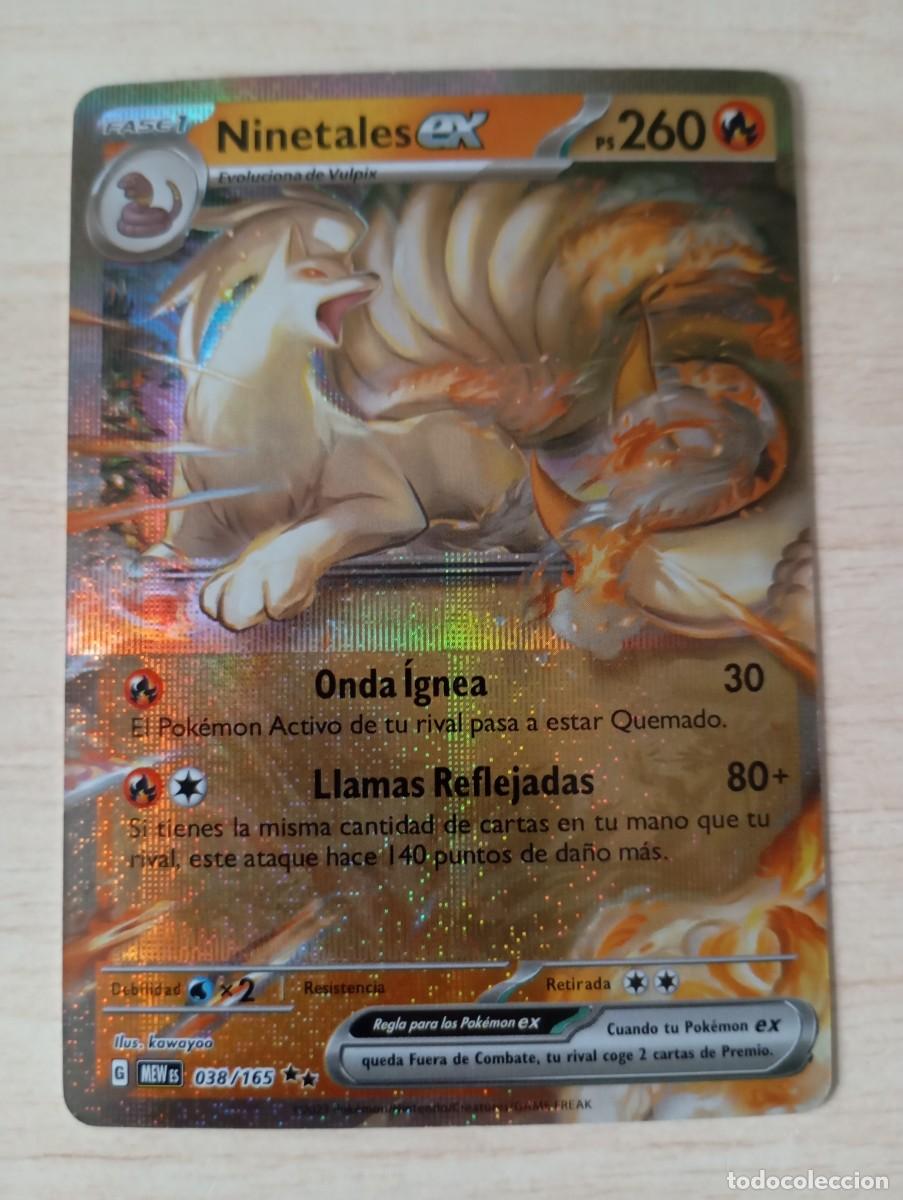 Trading cards: Carta Pok&eacute;mon Ninetales ex Proxy