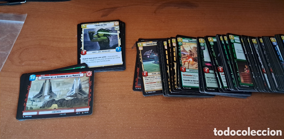 Trading cards: 156 cartas Star Wars Unlimited