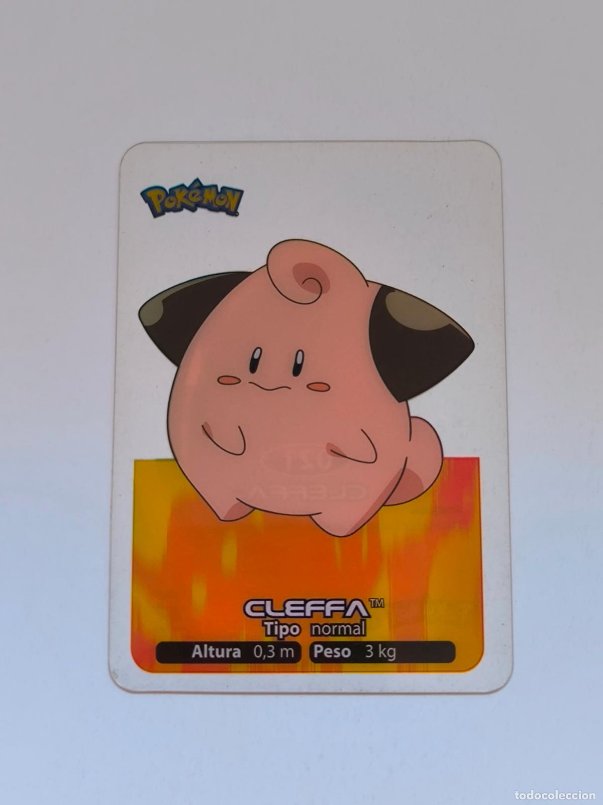 Trading cards: POKEMON LAMINCARDS - N&ordm; 021 / 21 CLEFFA - CARD / CARTA - EDIBAS 2006 - ESPA&Ntilde;OL (Z7C1)