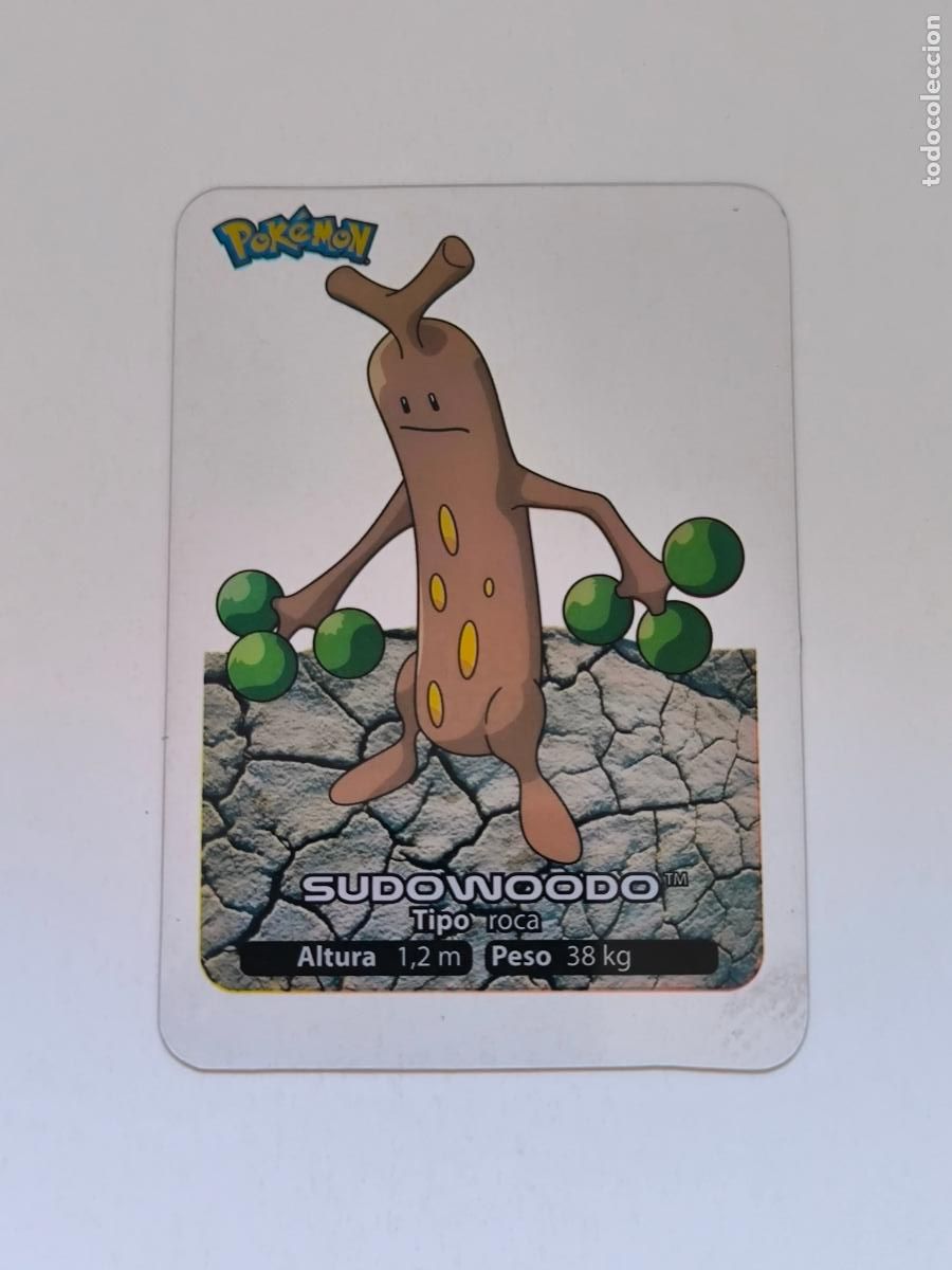 Trading cards: POKEMON LAMINCARDS - N&ordm; 031 / 31 SUDOWOODO - CARD / CARTA - EDIBAS 2006 - ESPA&Ntilde;OL (Z7C1)