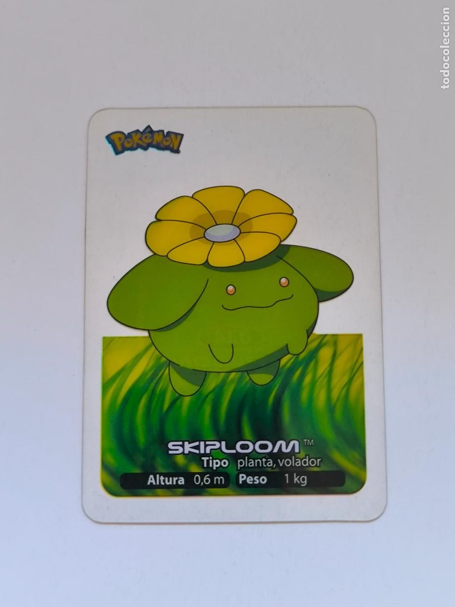 Trading cards: POKEMON LAMINCARDS - N&ordm; 034 / 34 SKIPLOOM - CARD / CARTA - EDIBAS 2006 - ESPA&Ntilde;OL (Z7C1)