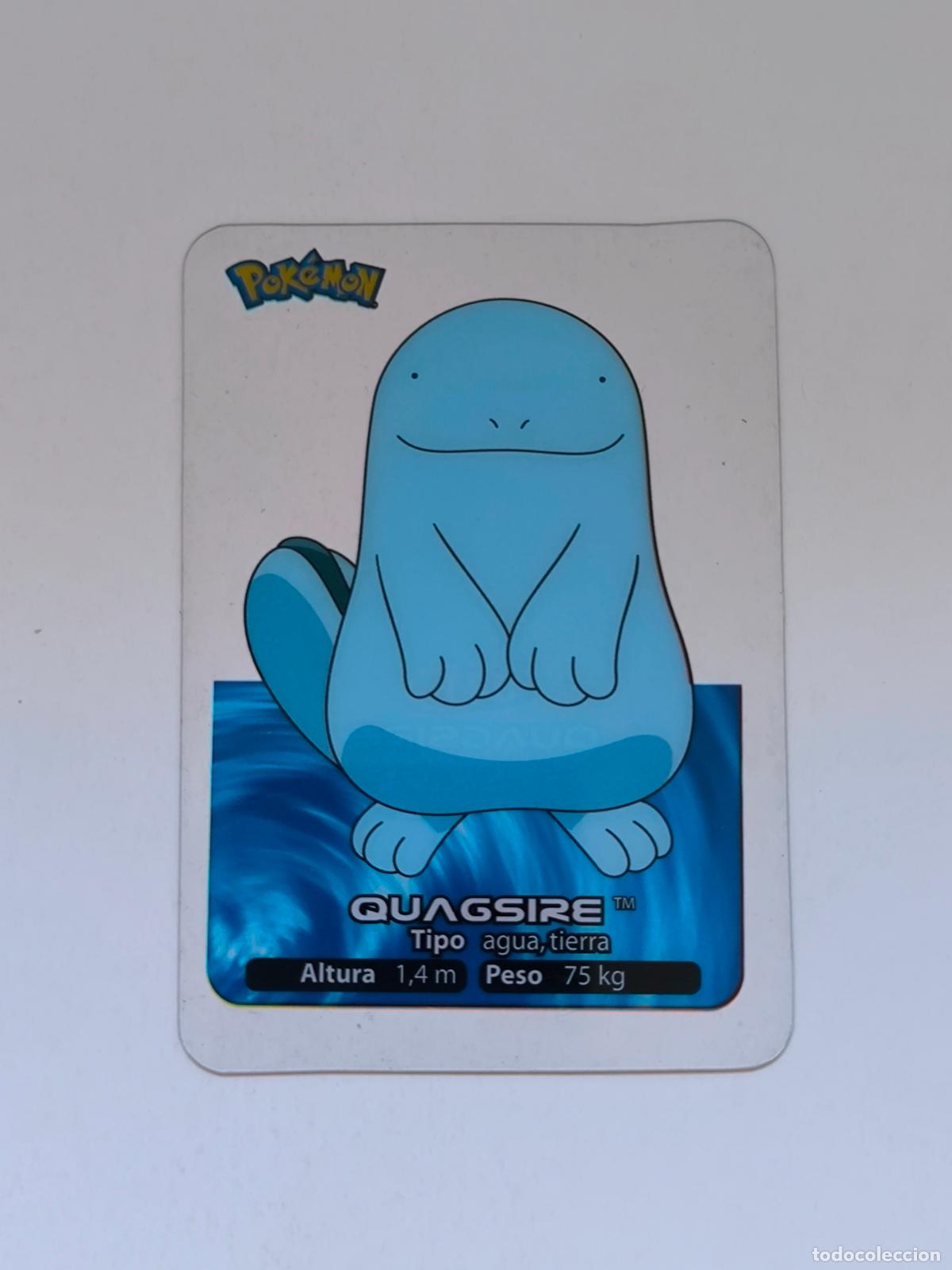 Trading cards: POKEMON LAMINCARDS - N&ordm; 041 / 41 QUAGSIRE - CARD / CARTA - EDIBAS 2006 - ESPA&Ntilde;OL (Z7C1)