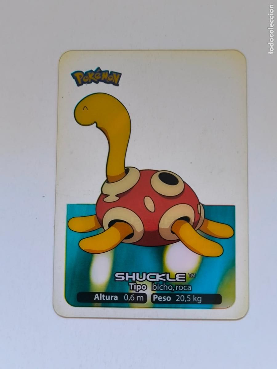 Trading cards: POKEMON LAMINCARDS - N&ordm; 059 / 59 SHUCKLE - CARD / CARTA - EDIBAS 2006 - ESPA&Ntilde;OL (Z7C1)