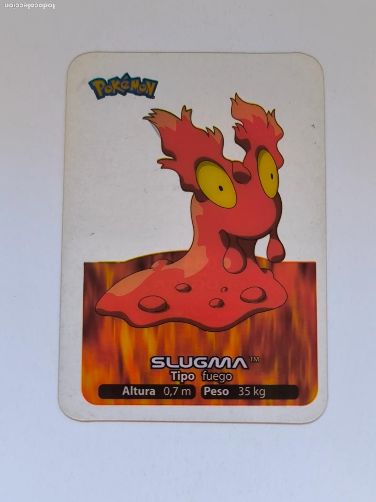 Trading cards: POKEMON LAMINCARDS - N&ordm; 064 / 64 SLUGMA - CARD / CARTA - EDIBAS 2006 - ESPA&Ntilde;OL (Z7C1)
