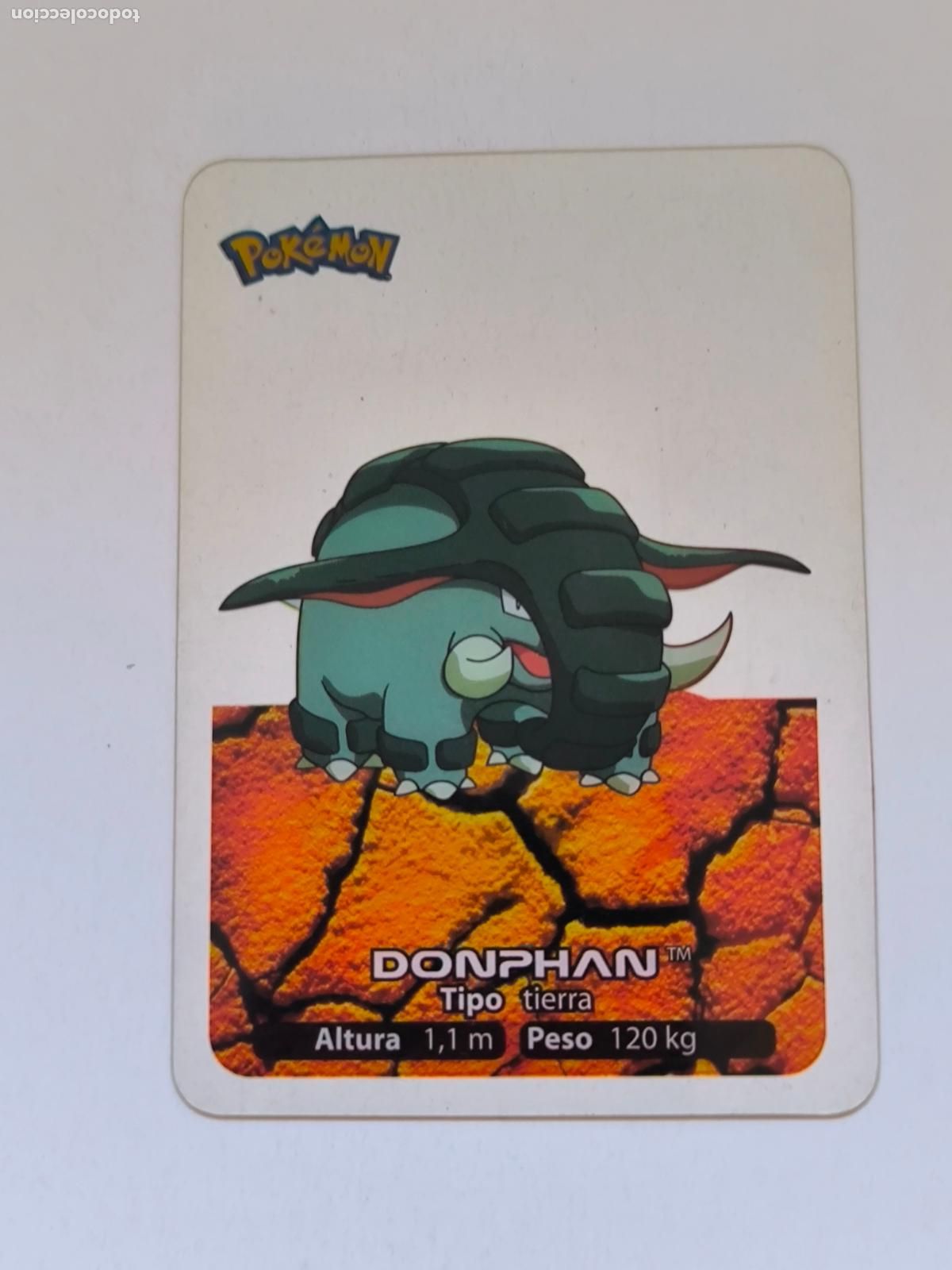Trading cards: POKEMON LAMINCARDS - N&ordm; 077 / 77 DONPHAN - CARD / CARTA - EDIBAS 2006 - ESPA&Ntilde;OL (Z7C1)