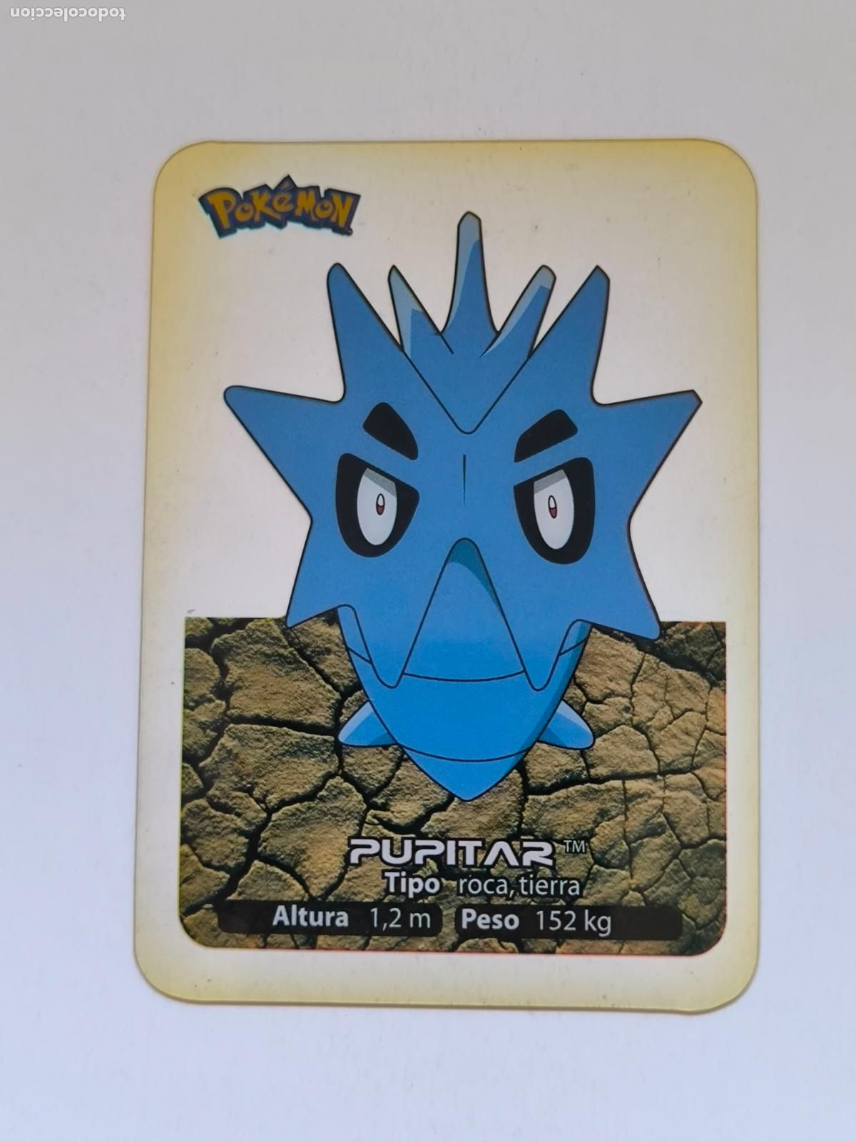 Trading cards: POKEMON LAMINCARDS - N&ordm; 092 / 92 PUPITAR - CARD / CARTA - EDIBAS 2006 - ESPA&Ntilde;OL (Z7C1)