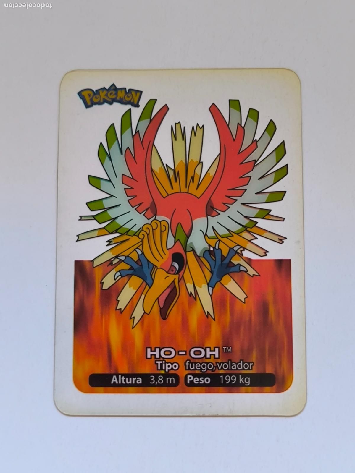 Trading cards: POKEMON LAMINCARDS - N&ordm; 095 / 95 HO-OH - CARD / CARTA - EDIBAS 2006 - ESPA&Ntilde;OL (Z7C1)
