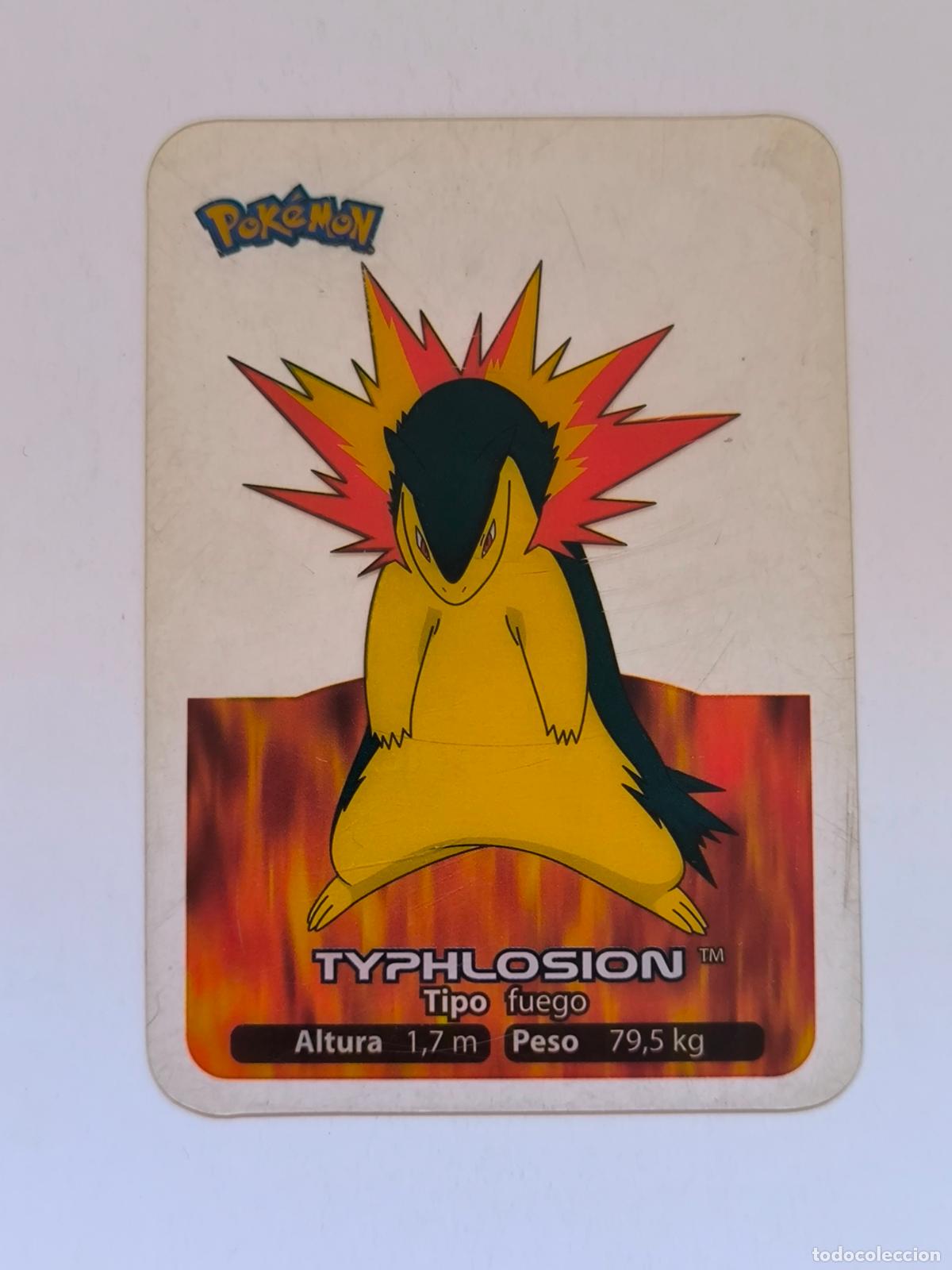Trading cards: POKEMON LAMINCARDS - N&ordm; 006 / 6 TYPHLOSION - CARD / CARTA - EDIBAS 2006 - ESPA&Ntilde;OL (Z7C2)