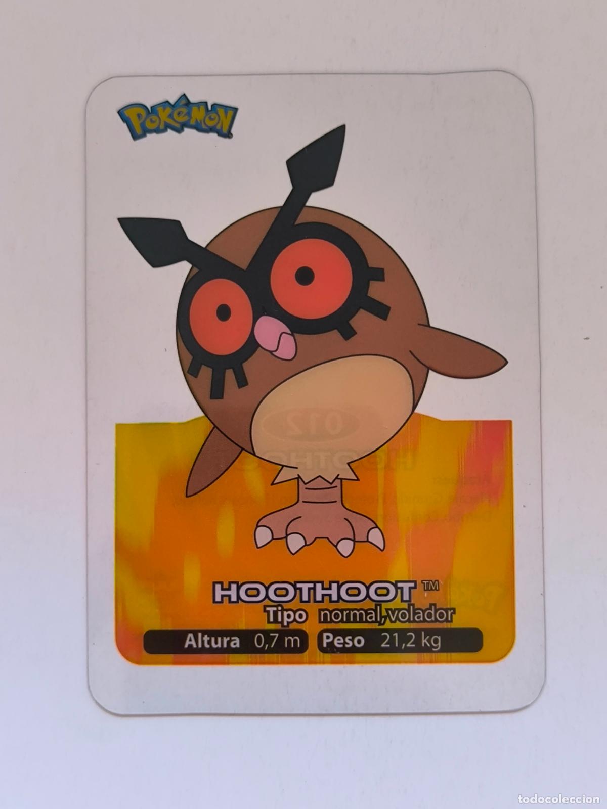 Trading cards: POKEMON LAMINCARDS - N&ordm; 012 / 12 HOOTHOOT - CARD / CARTA - EDIBAS 2006 - ESPA&Ntilde;OL (Z7C2)