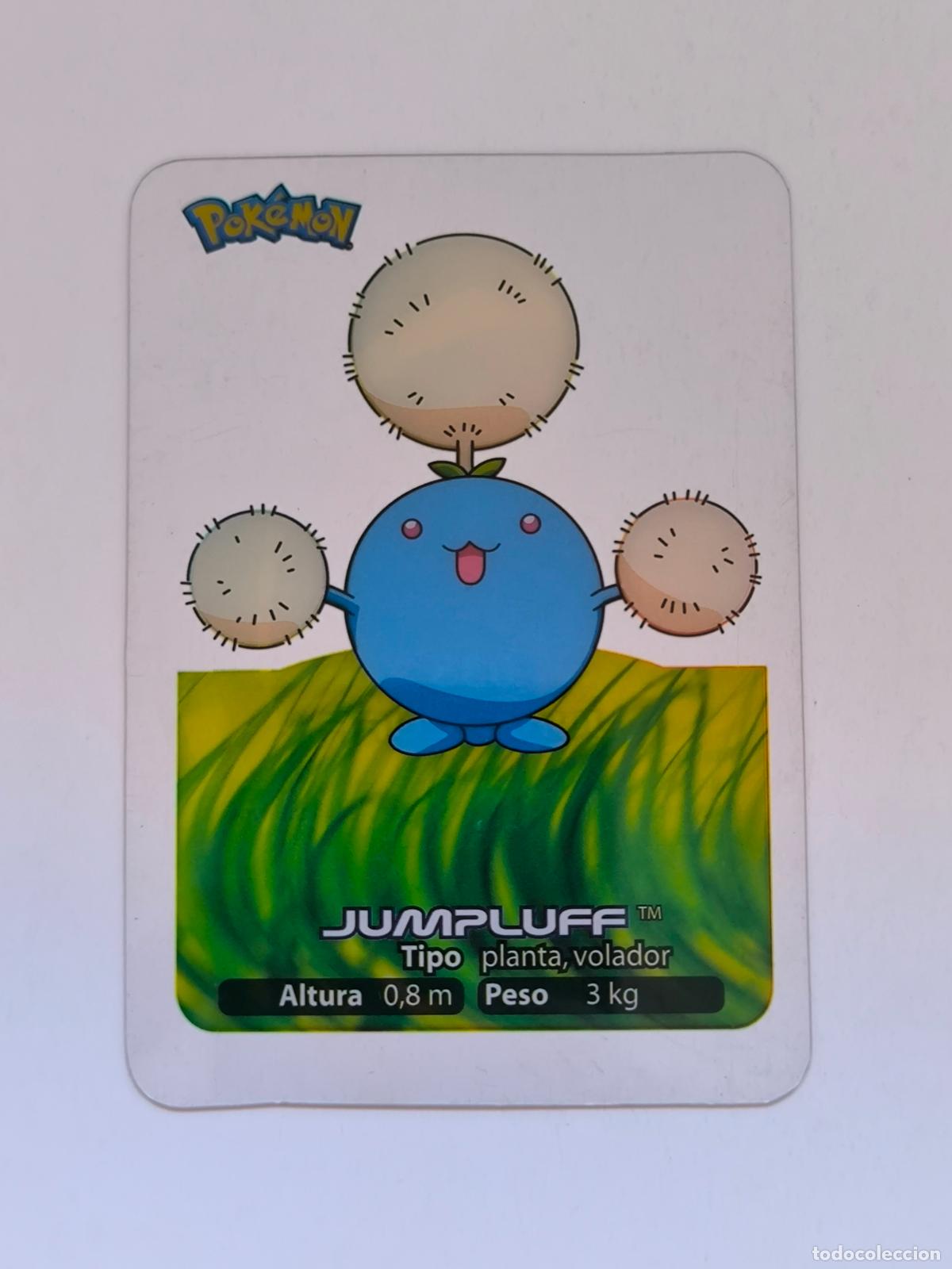 Trading cards: POKEMON LAMINCARDS - N&ordm; 035 / 35 JUMPLUFF - CARD / CARTA - EDIBAS 2006 - ESPA&Ntilde;OL (Z7C2)