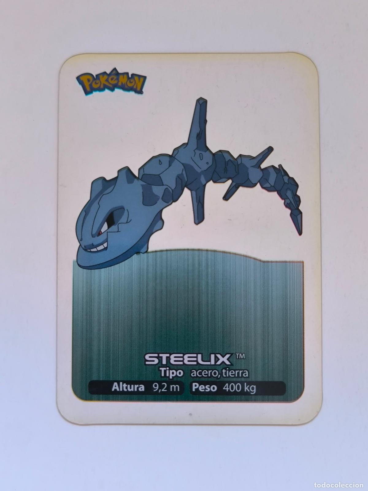 Trading cards: POKEMON LAMINCARDS - N&ordm; 054 / 54 STEELIX - CARD / CARTA - EDIBAS 2006 - ESPA&Ntilde;OL (Z7C2)