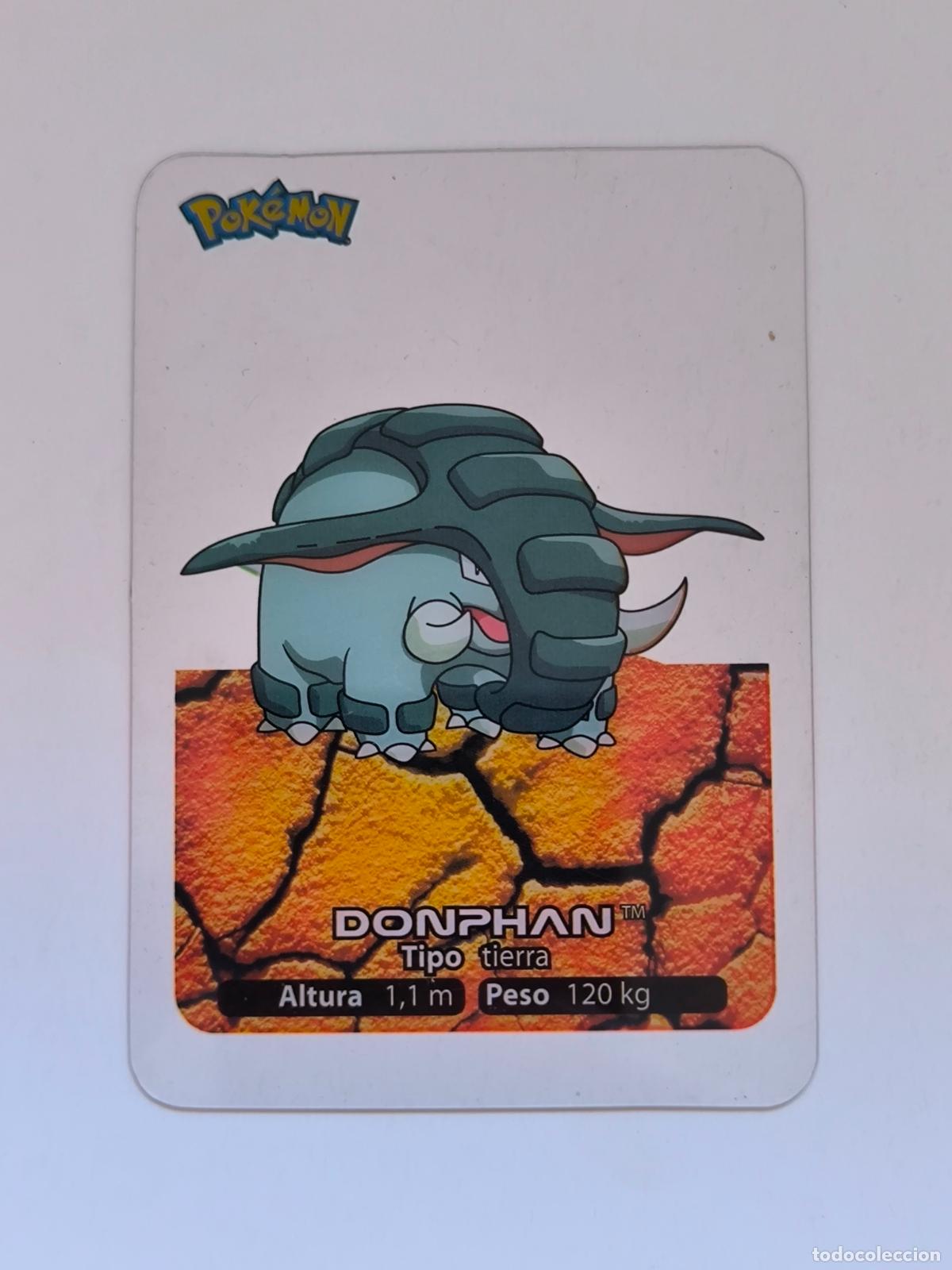 Trading cards: POKEMON LAMINCARDS - N&ordm; 077 / 77 DONPHAN - CARD / CARTA - EDIBAS 2006 - ESPA&Ntilde;OL (Z7C2)