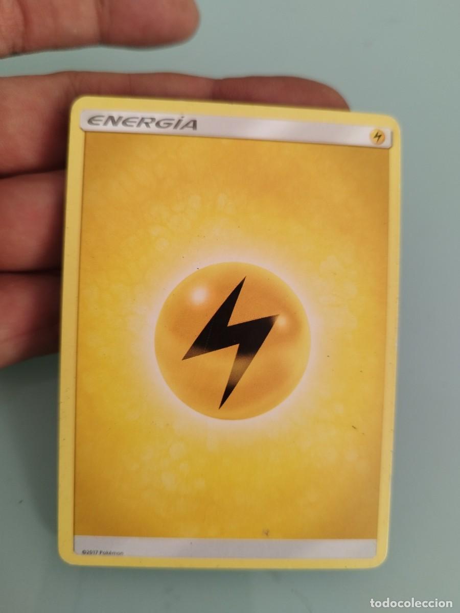 Trading cards: Pokemon Trading Card/Carta. Energ&iacute;a Rayo B&aacute;sica del Juego de Cartas Coleccionables Pok&eacute;mon 2017.
