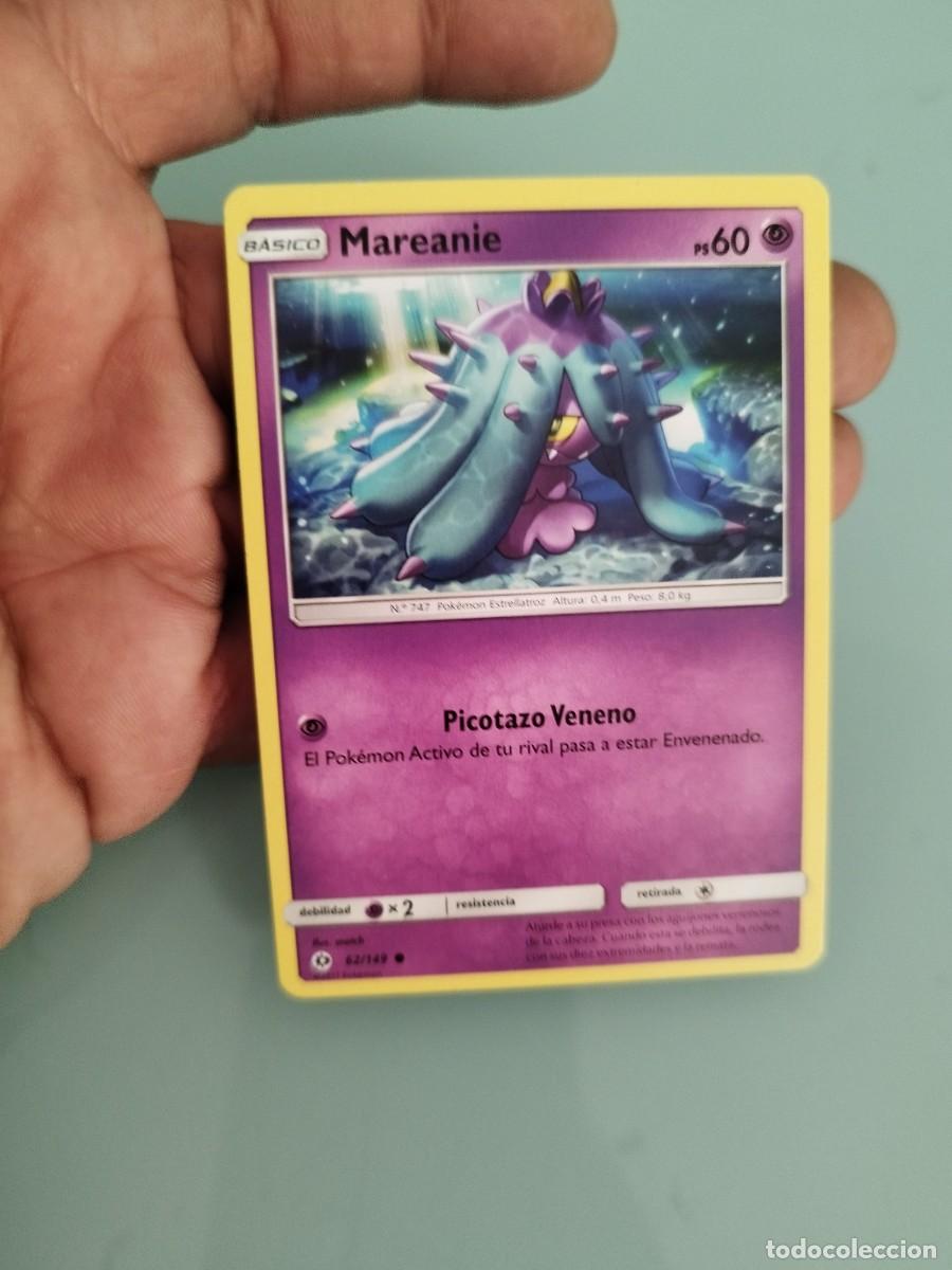 Trading cards: Pokemon Trading Card/Carta. Mareanie (62/149) de la colecci&oacute;n Sol y Luna 2017.