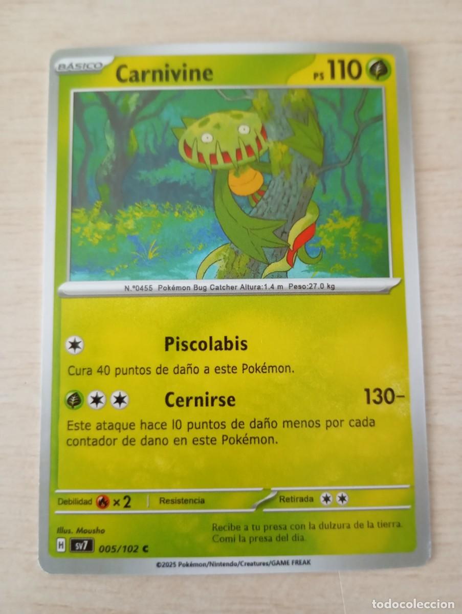 Trading cards: Carta Pok&eacute;mon Carnivine Proxy