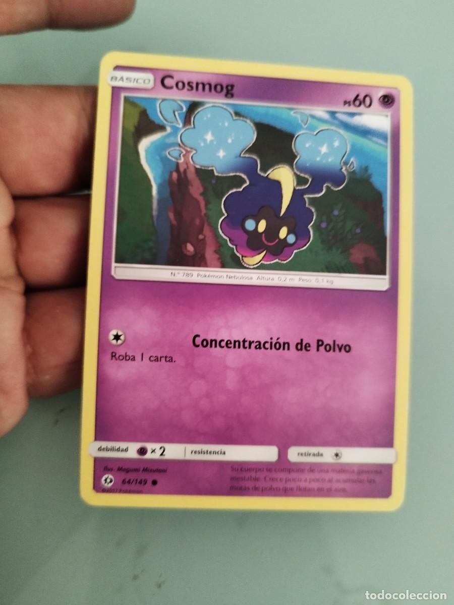 Trading cards: Pokemon Trading Card/Carta. Cosmog (n&uacute;mero 64/149) de la expansi&oacute;n Sol y Luna (Sun & Moon).