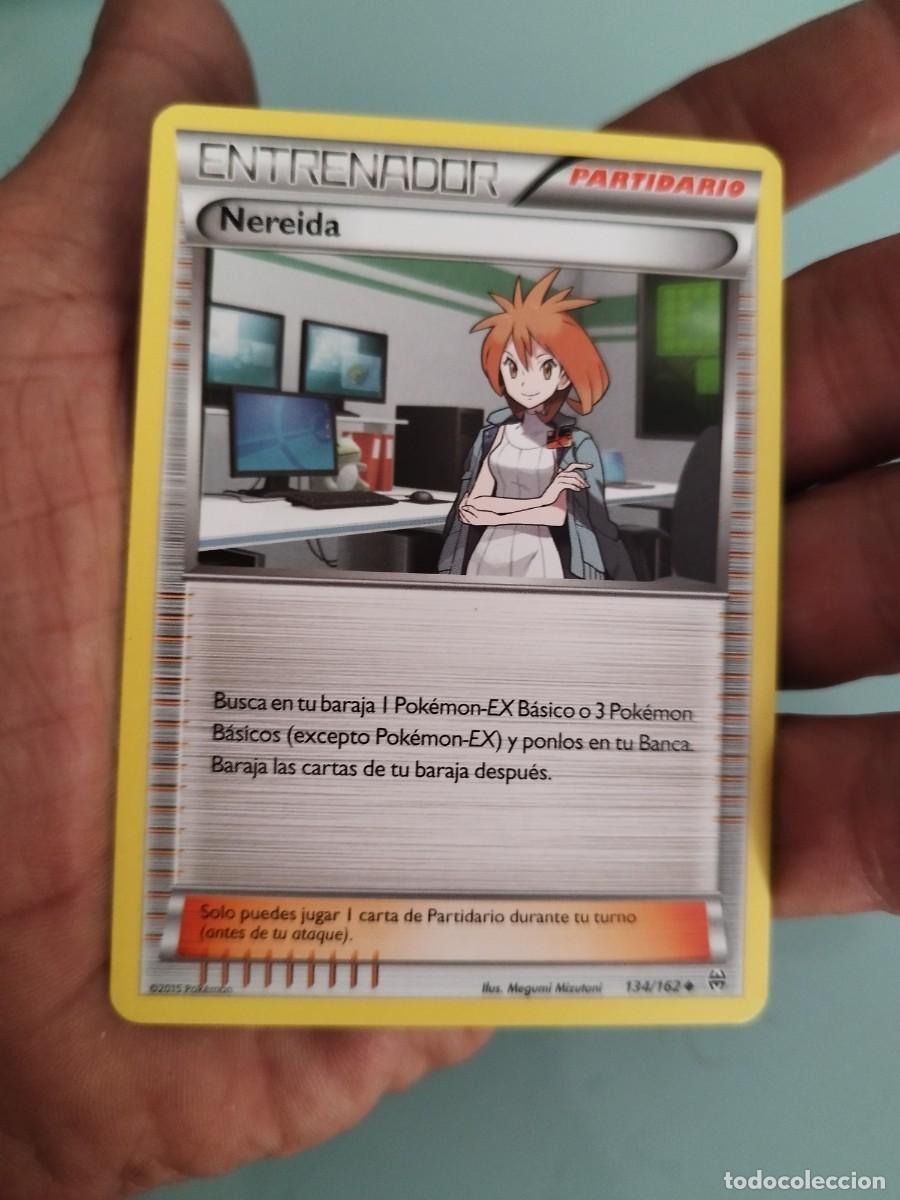 Trading cards: Pokemon Trading Card/Carta. entrenadora Nereida (Brigette) con n&uacute;mero 134/162 XY-Turbo Impulso.
