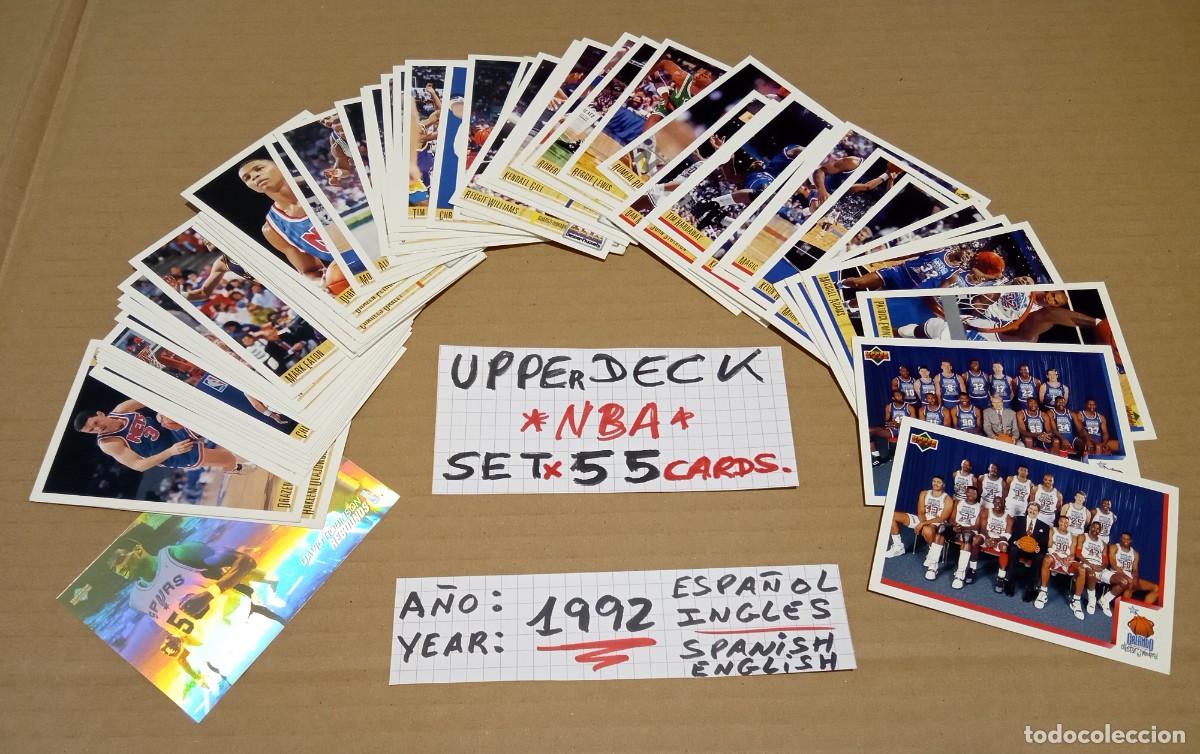 Trading cards: CROMOS TARJETA TRADING CARDS UPPER DECK 1992 NBA 91 92 HOLOGRAMA DRAZEN PETROVIC SETx55 PRECIO FIJO