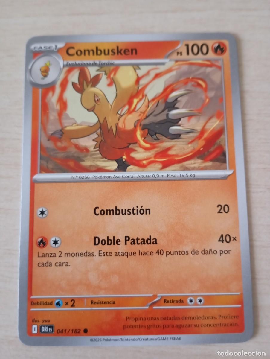 Trading cards: Carta Pok&eacute;mon Combusken original - Foto 1