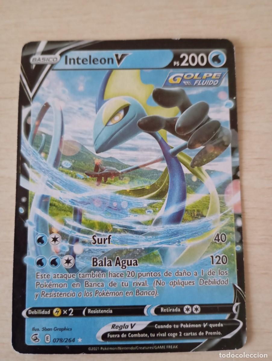 Trading cards: Carta Pok&eacute;mon Inteleon V Proxy - Foto 1