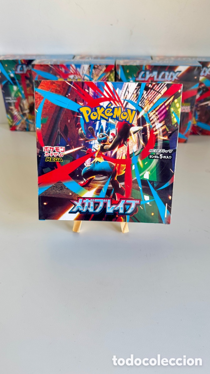 Trading cards: Pok&eacute;mon TCG Japanese Mega Brave (M1L) Booster Box &ndash; Sealed