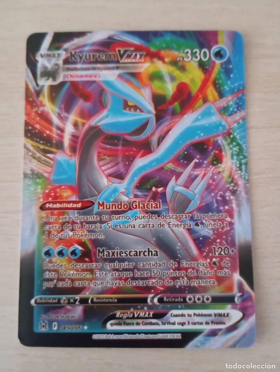 Trading cards: Carta Pok&eacute;mon Kyurem VMAX Proxy - Foto 1