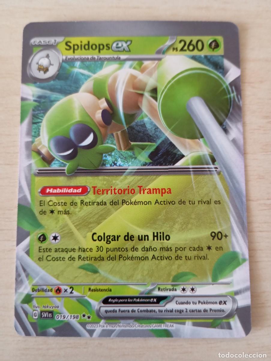 Trading cards: Carta Pok&eacute;mon Spidops ex Proxy